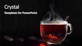  Presentation with abstract beautiful black pink glitter - Slide deck consisting of dark vador - beautiful hot black tea background and a black colored foreground