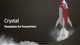  Presentation with rocket - Audience pleasing PPT theme consisting of dark vador - digital composite of 3d rocket backdrop and a dark gray colored foreground