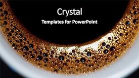  Presentation with fragrant - Slide deck consisting of dark vador - fragrant black coffee background and a black colored foreground