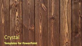  Presentation with wood board - Cool new presentation design with dark-wood-board-use backdrop and a tawny brown colored foreground