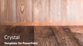  Presentation with dark space - Presentation design enhanced with dark-wood-panels-corner-background background and a tawny brown colored foreground