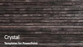  Presentation with matter - Amazing PPT theme having dark wood wall background backdrop and a dark gray colored foreground