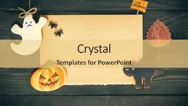  Presentation with old paper - Theme with dark wooden background halloween invitation background and a  colored foreground