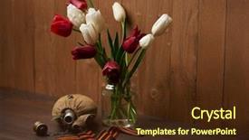  Presentation with world war - Cool new slide set with dark wooden background world war backdrop and a tawny brown colored foreground