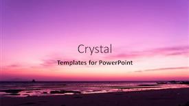  Presentation with skies - Presentation featuring darkening-heavens-burning-skies background and a lavender colored foreground