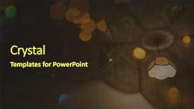  Presentation with lights - Colorful slide deck enhanced with darkroom - digital composite of various lights backdrop and a wine colored foreground