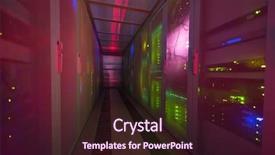  Presentation with naval map communication modern - Audience pleasing slides consisting of data center in the server backdrop and a  colored foreground