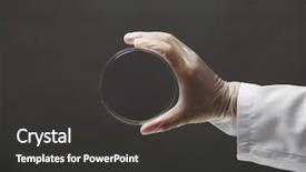  Presentation with data extraction - PPT layouts having data extraction - close up image of scientist background and a dark gray colored foreground