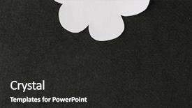  Presentation with cloud computing - PPT layouts consisting of data extraction - cloud computing concept image cloud background and a dark gray colored foreground