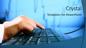  Presentation with input - Colorful presentation theme enhanced with data input backdrop and a arctic colored foreground