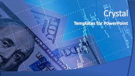  Presentation with market data - Audience pleasing PPT layouts consisting of data management - collage for stock market concept backdrop and a teal colored foreground