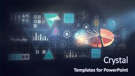  Presentation with media management - Colorful PPT theme enhanced with data management - media technologies for business mixed backdrop and a wine colored foreground