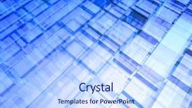  Presentation with matrix - Beautiful slides featuring data model - abstract matrix backdrop and a sky blue colored foreground