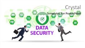  Presentation with cybersecurity - PPT layouts featuring data-security-in-cybersecurity-concept background and a white colored foreground