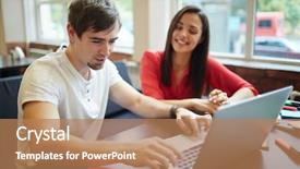  Presentation with new ideas - Amazing slide deck having data video - looking for new ideas backdrop and a coral colored foreground