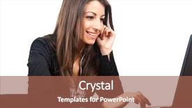  Presentation with moving writing - Slide deck featuring datamanagement tools - young smiling businesswoman writing background and a red colored foreground