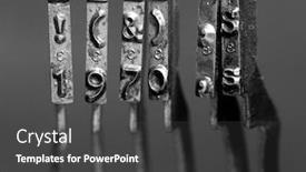  Presentation with 1970 - Cool new slide deck with date-1970-s-with-old backdrop and a dark gray colored foreground