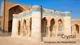  Presentation with dating - Audience pleasing theme consisting of dating from 894 shiraz iran backdrop and a coral colored foreground