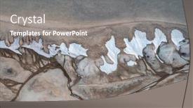  Presentation with dawn - Presentation design consisting of dawn-over-badlands-in-pawnee background and a gray colored foreground