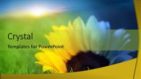  Presentation with night day - Cool new presentation with day and night conceptual image backdrop and a yellow colored foreground