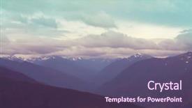  Presentation with clear sunny day rural landscape - Slide set consisting of day in summer time good background and a tawny brown colored foreground