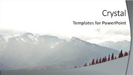  Presentation with summer time - Audience pleasing presentation theme consisting of day in summer time good backdrop and a  colored foreground