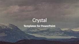  Presentation with clear sunny day rural landscape - Amazing presentation theme having day in summer time good backdrop and a gray colored foreground