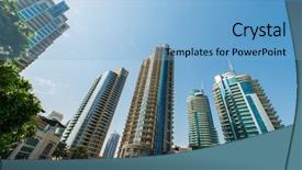  Presentation with dubai animated - Presentation theme consisting of christmas cookies and gingerbread traditional food on wooden board fir branches background and a dark gray colored foreground