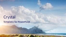  Presentation with earth day - Colorful presentation theme enhanced with day location place vestrahorn batman backdrop and a lemonade colored foreground