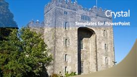  Presentation with ireland - Cool new presentation with day lord - bunratty castle in west ireland backdrop and a  colored foreground