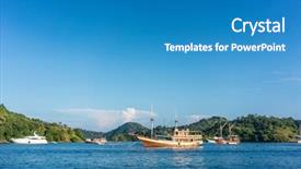  Presentation with indonesia independence day - Audience pleasing slides consisting of day of summer in flores backdrop and a teal colored foreground