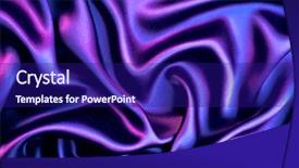  Presentation with elegant wedding - Audience pleasing PPT layouts consisting of day or wedding satin fabric backdrop and a navy blue colored foreground