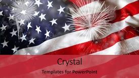  Presentation with independence - Amazing slide set having day united states of america backdrop and a red colored foreground