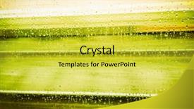  Presentation with railway tracks - Presentation theme with day useful as a background background and a yellow colored foreground