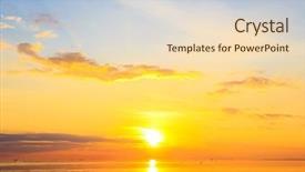  Presentation with paradise - Amazing presentation theme having  backdrop and a  colored foreground