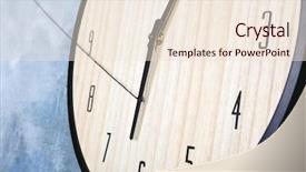  Presentation with color - Amazing presentation design having daylight savings time - big clock hanging on color backdrop and a lemonade colored foreground