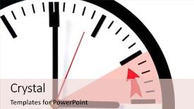  Presentation with change - PPT layouts consisting of daylight savings time - clock showing the change background and a lemonade colored foreground