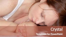  Presentation with old days - Theme having days old and his mother background and a  colored foreground