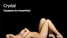  Presentation with skin and wound healing - Cool new theme with dayspa - sexy fit naked woman backdrop and a  colored foreground