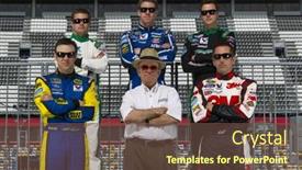  Presentation with nascar racing - 