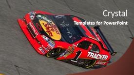  Presentation with bud - Audience pleasing presentation consisting of daytona-beach-fl-feb-4 backdrop and a dark gray colored foreground