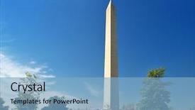  Presentation with george washington - PPT layouts consisting of segway - people visiting george washington monument background and a light blue colored foreground