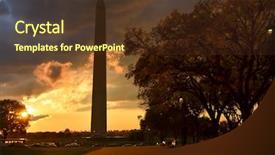  Presentation with united nations organisation - Colorful slides enhanced with dc united states of america backdrop and a tawny brown colored foreground