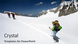  Presentation with france - Cool new theme with de glace haute savoie france backdrop and a sky blue colored foreground