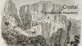  Presentation with cell biology 3d illustration - Theme enhanced with festive blonde holding a gift against blurred christmas decorations on wood background and a coral colored foreground