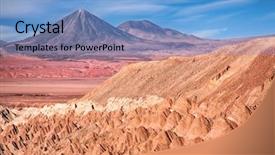  Presentation with chile - Slide deck consisting of de la muerte death valley background and a light blue colored foreground