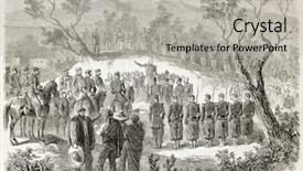  Presentation with funeral - Cool new presentation theme with de laumiere general of french backdrop and a light gray colored foreground