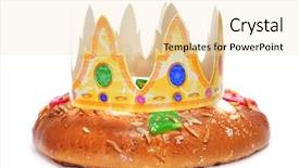  Presentation with spanish - Cool new slide deck with de reyes spanish three kings backdrop and a lemonade colored foreground