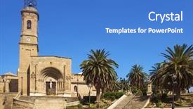  Presentation with catholic history santa maria - Amazing theme having de santa maria la mayor backdrop and a  colored foreground