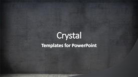  Presentation with chicago river walk urban - Slide set featuring dead end street - dark urban concret wall background and a dark gray colored foreground